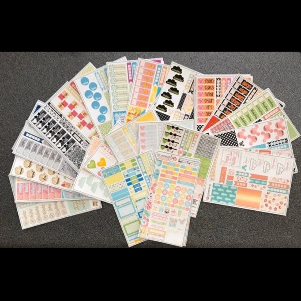 planner stickers.. **PRICE FOR ONE SET ONLY